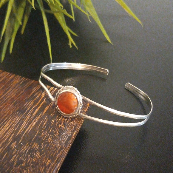 925 Carnelian cuff